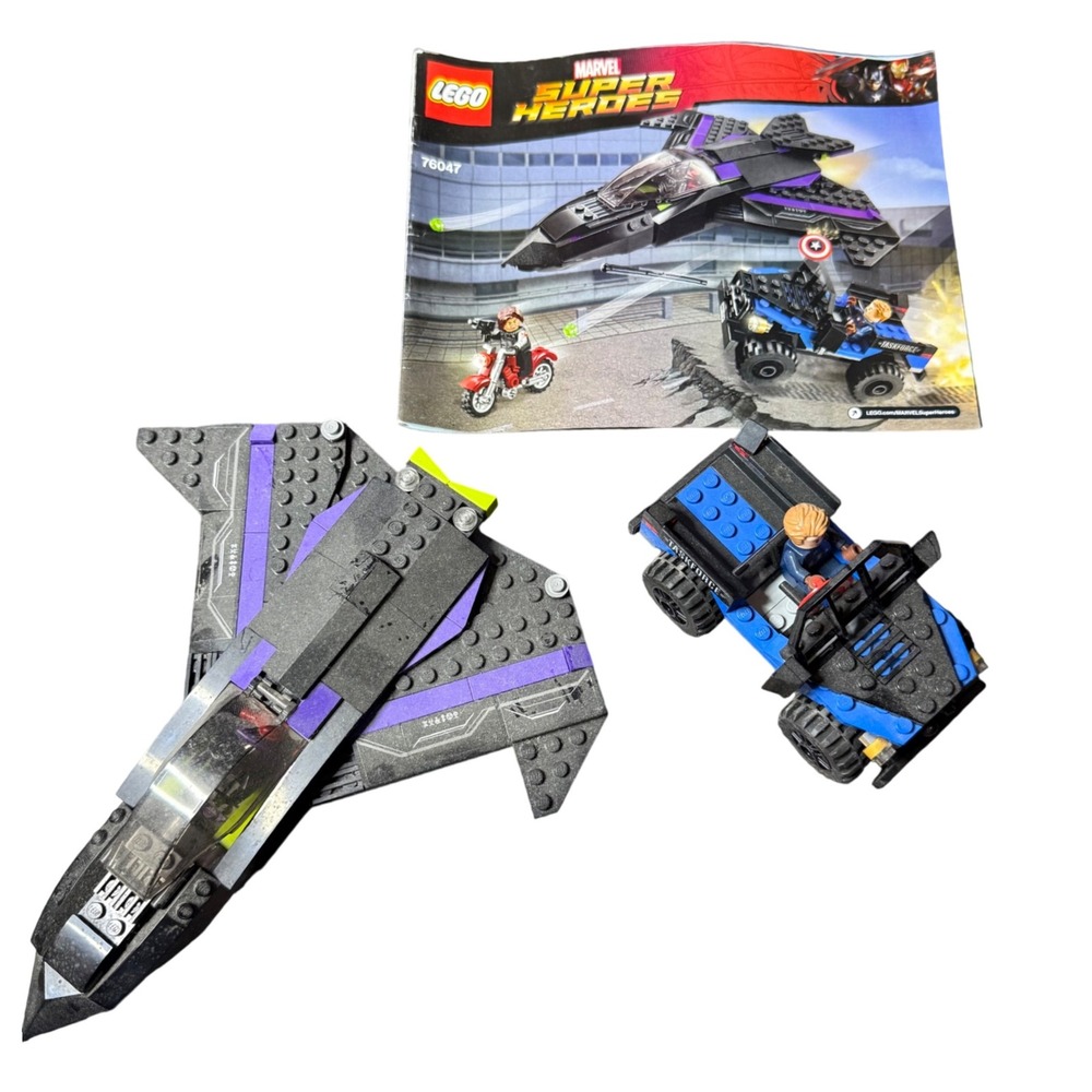 LEGO‎ Marvel Super Heroes Black Panther Pursuit 76047 Jet Car Set